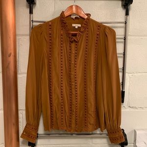 ❤️ Sezane 💯 silk blouse